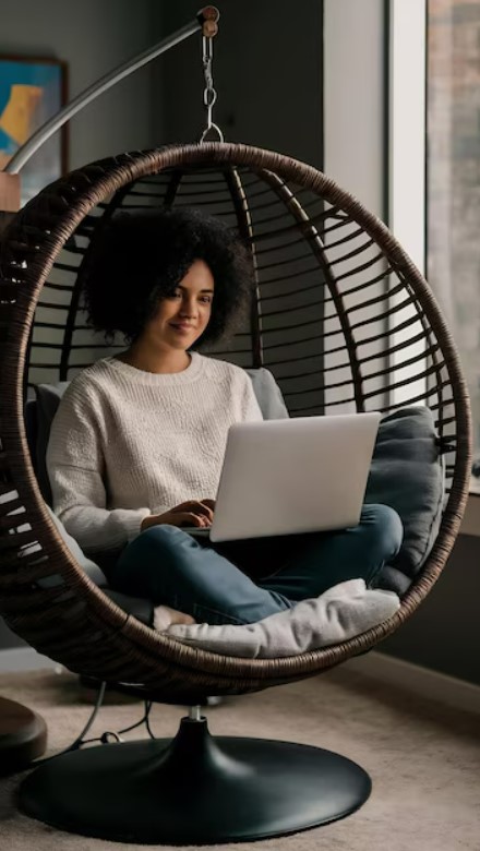 Flexible remote work from a comfortable space
